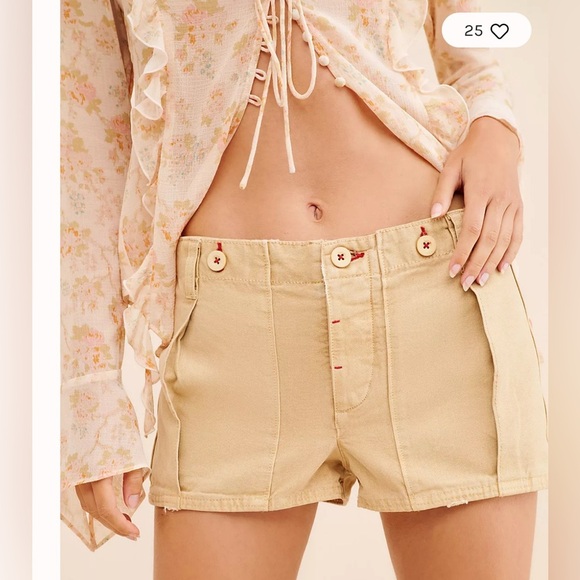 Free People Pants - Free People All Yours Micro Shorts. NWOT chamois